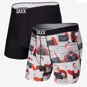 (2) SAXX Ballpark Pouch Volt Boxer Brief